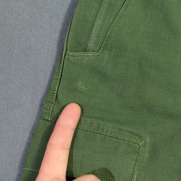 Vertx Pants Men's 38x30 Fits 35x29 Green Ripstop Cargo Outdoor Hiking Camp Flaws - Picture 10 of 16